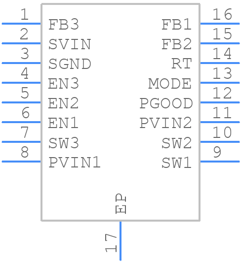 LTC3569IFE#TRPBF - Analog Devices - PCB symbol