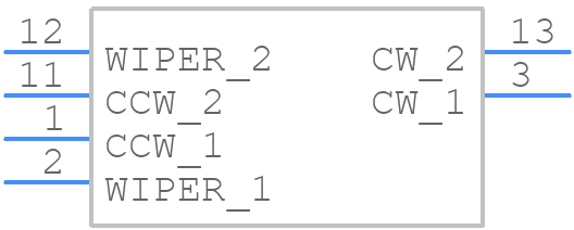PS60G-D4SBR10K - TT Electronics - PCB symbol