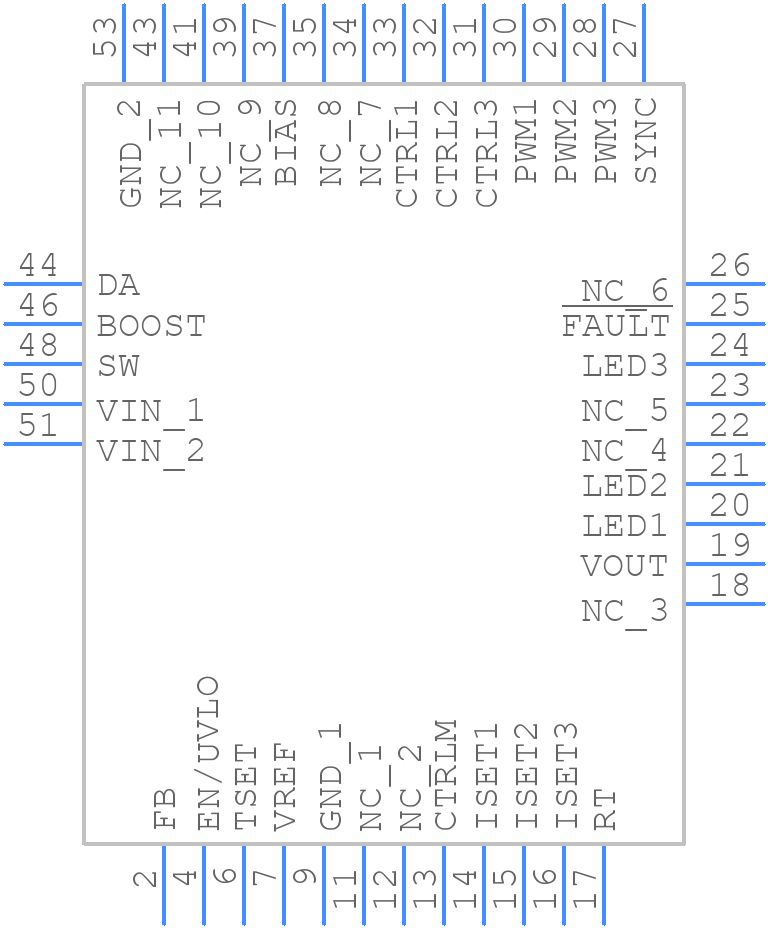 LT3596EUHG#PBF - Analog Devices - PCB symbol