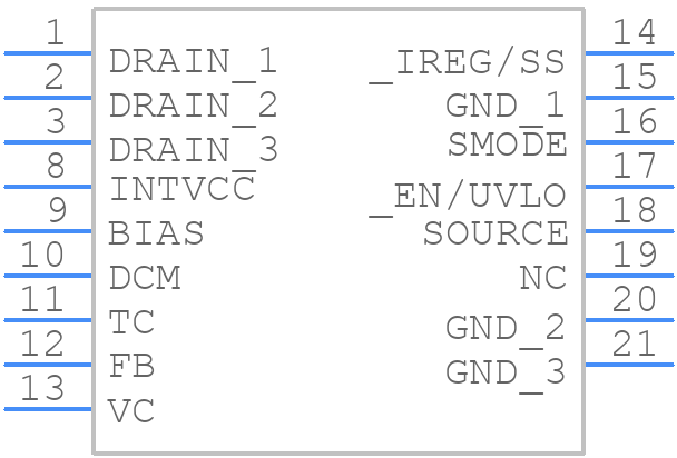 LT8315IFE#TRPBF - Analog Devices - PCB symbol
