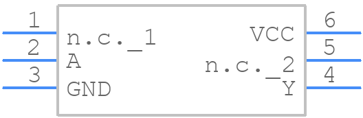 74LVC1G34GM,115 - Nexperia - PCB symbol