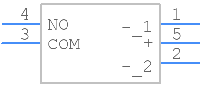 FTR-K3LAB012W - FCL Components - PCB symbol