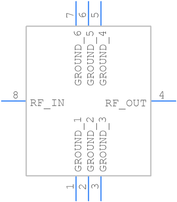 LFCG-700+ - Mini-Circuits - PCB symbol