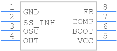 E-L4971 - STMicroelectronics - PCB symbol
