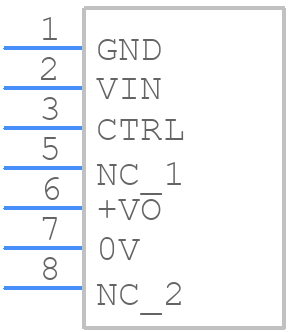 vrb1206s-6wr3 - Mornsun Power - PCB symbol