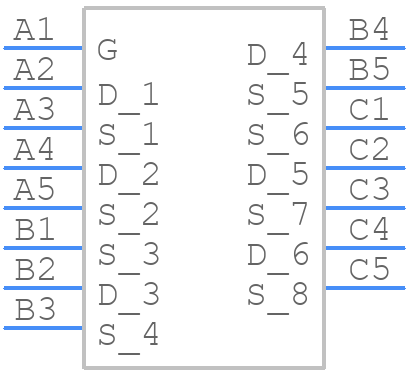 epc2044 - EPC - PCB symbol