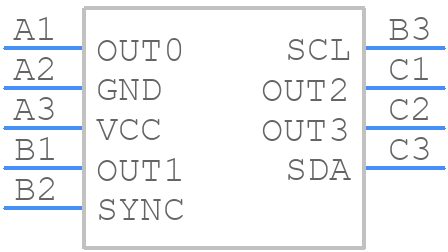 LP5812BYBHR - Texas Instruments - PCB symbol