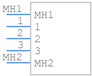 845-22-003-10-011101 - Mill-Max - PCB symbol