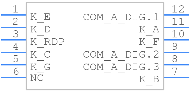 LTD056BUE-103A-01 - WENRUN - PCB symbol