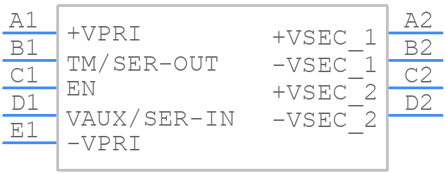 BCM6123TD1E5117T01 - VICOR - PCB symbol