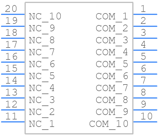 706-78F05ST - Grayhill - PCB symbol