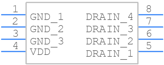KP4110SGA - KIWI Instruments - PCB symbol