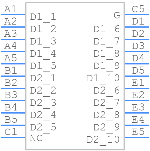 GANB4R8-040CBAZ - Nexperia - PCB symbol