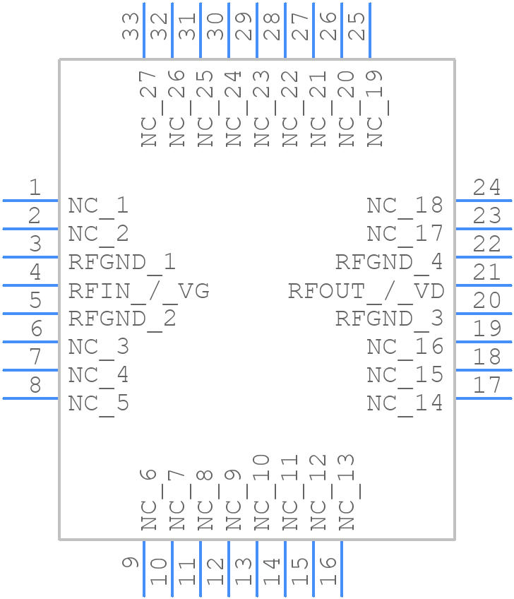 CMPA0560008S - MACOM - PCB symbol