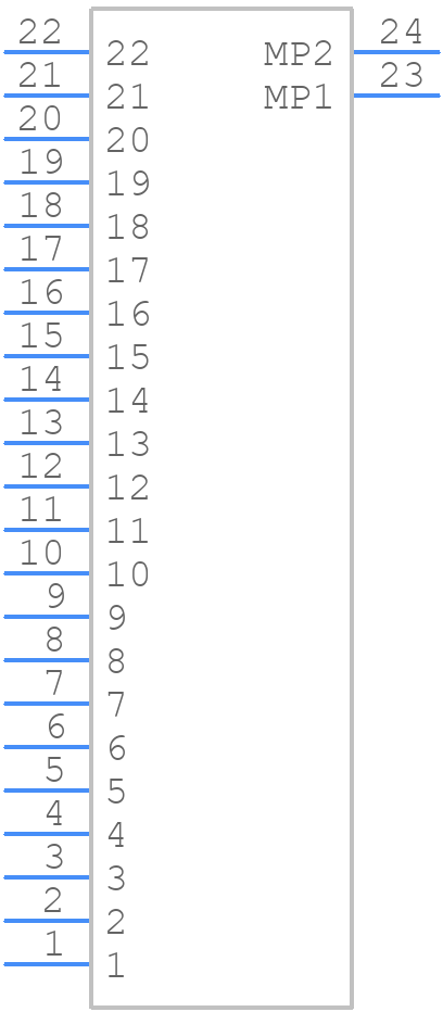 FH12A-22S-1SH(55) - Hirose - PCB symbol