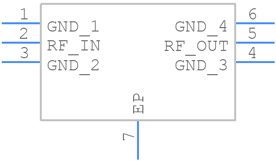CGH40006S - MACOM - PCB symbol