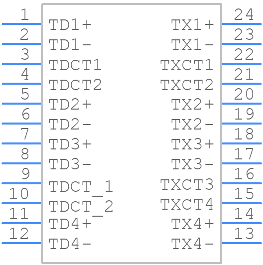TM82453NL - Taoglas - PCB symbol