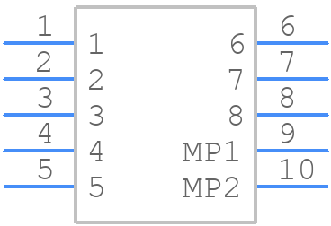 218216-0800 - Molex - PCB symbol