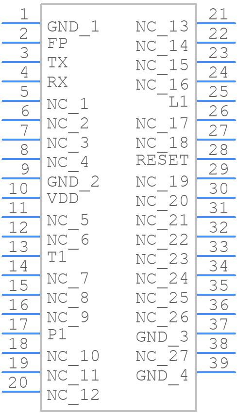 RCQ3-868-RM - RadioControlli - PCB symbol