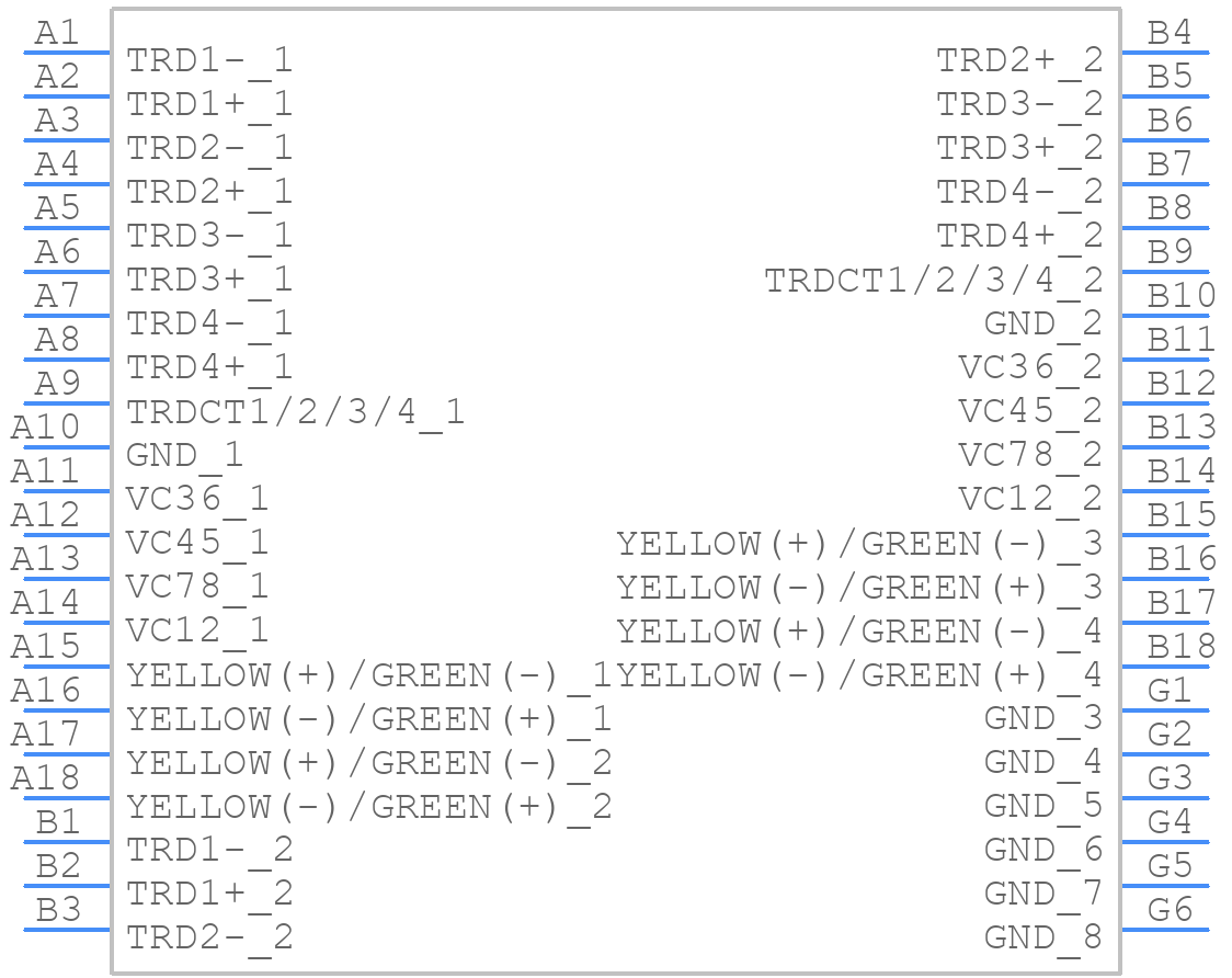 0895-2C1R-GVH - Bel Power Solutions - PCB symbol