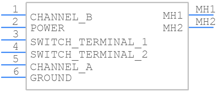 EM14R1B-M20-L032S - Bourns - PCB symbol