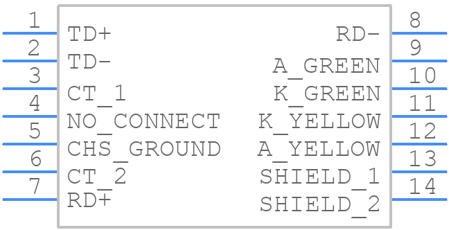 TMJ0026ABNL - Taoglas - PCB symbol