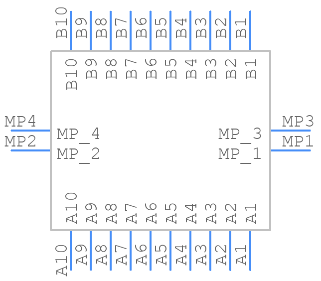 254537-E - TE Connectivity - PCB symbol