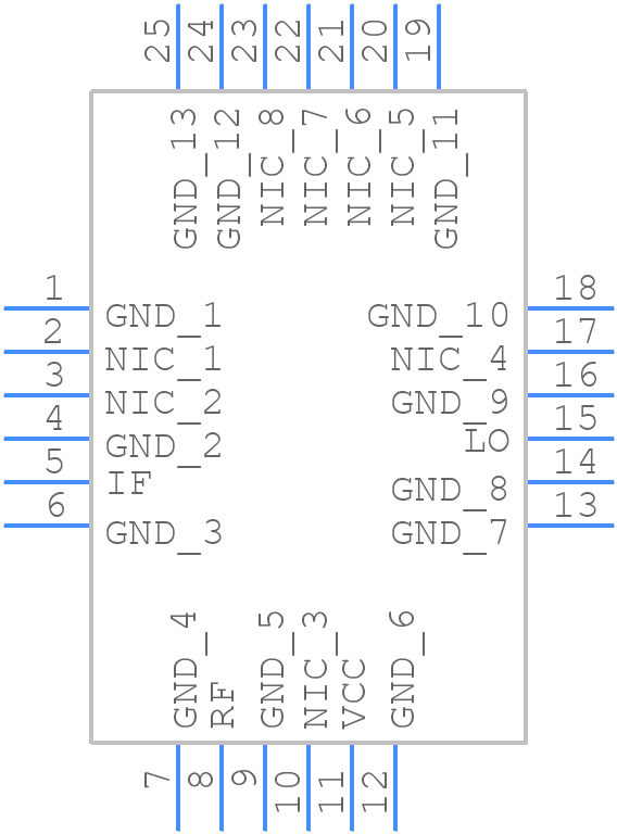 HMC798ALC4TR-R5 - Analog Devices - PCB symbol