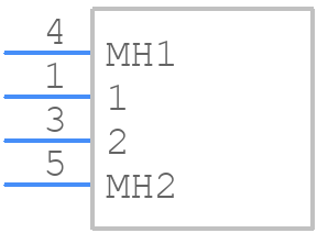 800SP9B10VS2QE - E-Switch - PCB symbol
