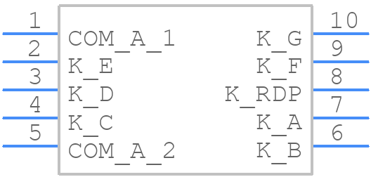 LSD150BAG-101-01 - WENRUN - PCB symbol