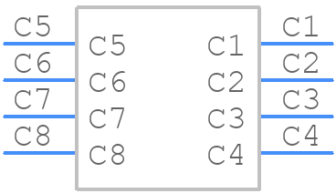 CCM033504LFTR122 - C & K COMPONENTS - PCB symbol