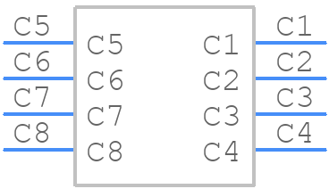 CCM033504LFTR122 - LITTELFUSE - PCB symbol