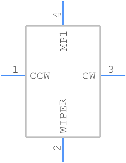 3364A-1-503E - Bourns - PCB symbol