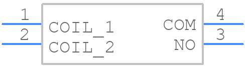 MHV05-1A - Meder - PCB symbol