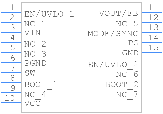 LMR66430MC5RXBRQ1 - Texas Instruments - PCB symbol