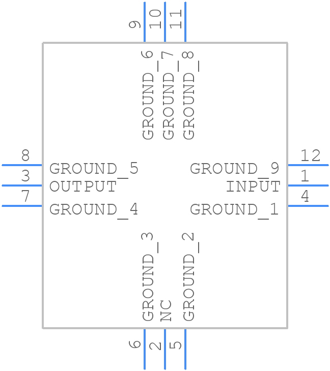 FX-01-A - Pulsar - PCB symbol