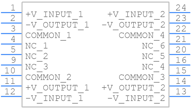 EC3A25S-E - Cincon - PCB symbol