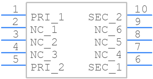N2881-AL - COILCRAFT - PCB symbol