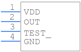 MLX91209LVA-CAA-000-SP - Melexis - PCB symbol