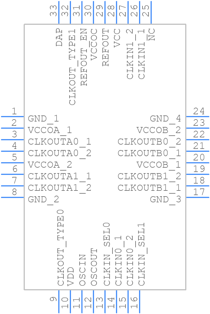 SiT92216AI-Y - SiTime - PCB symbol