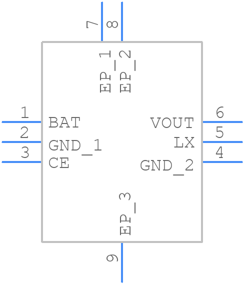 XC9142A30CER-G - Torex - PCB symbol