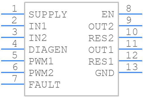 TPS92620QDGNRQ1 - Texas Instruments - PCB symbol