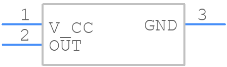 TMAG5131C7DQDBZRQ1 - Texas Instruments - PCB symbol