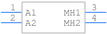 173107-1323 - Molex - PCB symbol