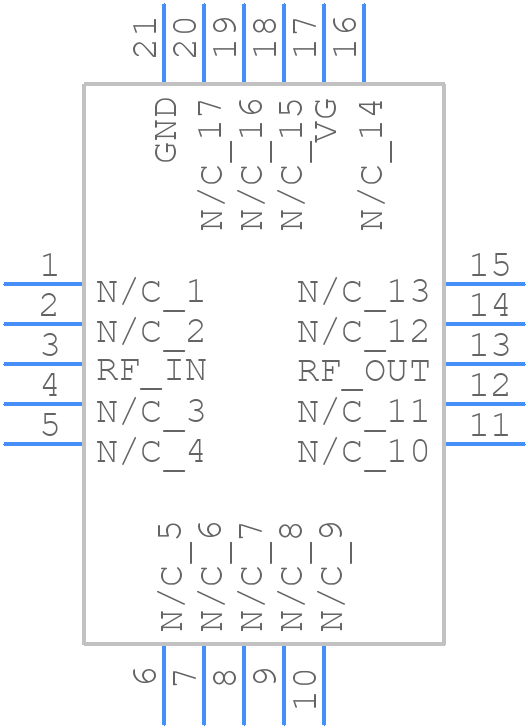 QPA2237 - Qorvo - PCB symbol
