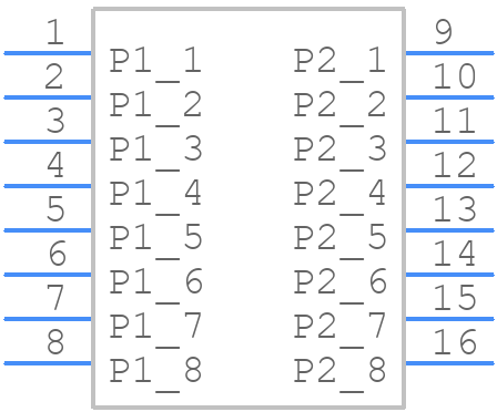 46562-9302 - Molex - PCB symbol