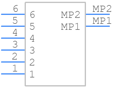 503763-0691 - Molex - PCB symbol