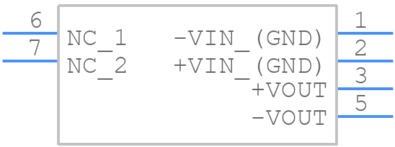 TRS 2-2415 - Traco Power - PCB symbol