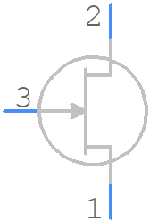 2N4393-TO-18 - Linear Systems - PCB symbol