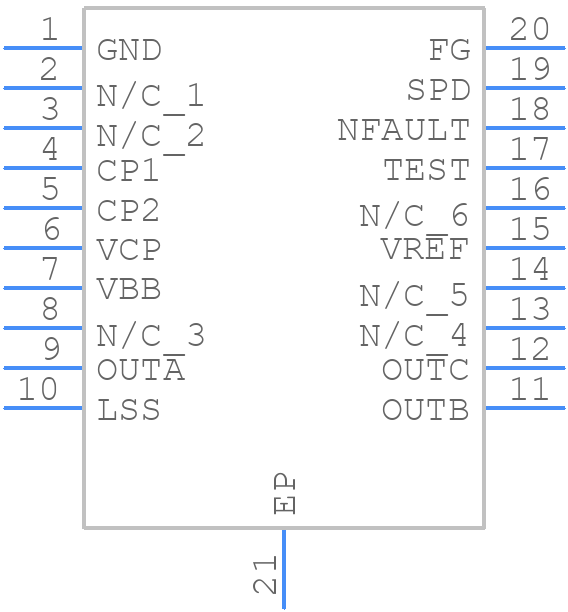 A5947KLPTR-B-T - Allegro Microsystems - PCB symbol